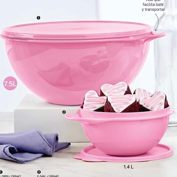 Tupperware Thatsa Bowl Set of 2 - Picture 1 of 12